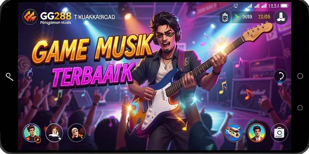 Tampilan gameplay GG288 yang seru dengan berbagai pilihan musik.