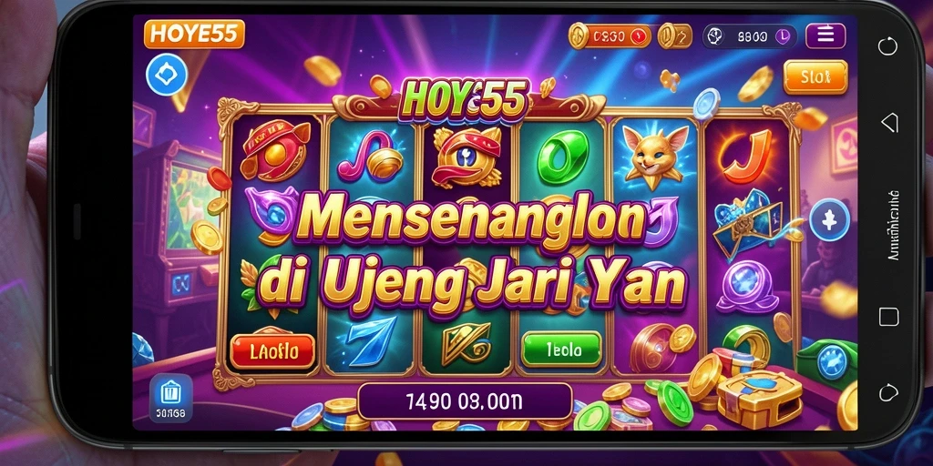 Screenshot gameplay menarik dari HOYE55 yang menggambarkan keseruan slot.