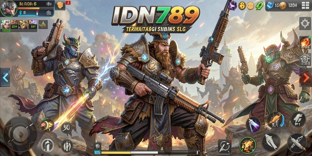 Tampilan gameplay IDN789 yang menarik dan penuh strategi.