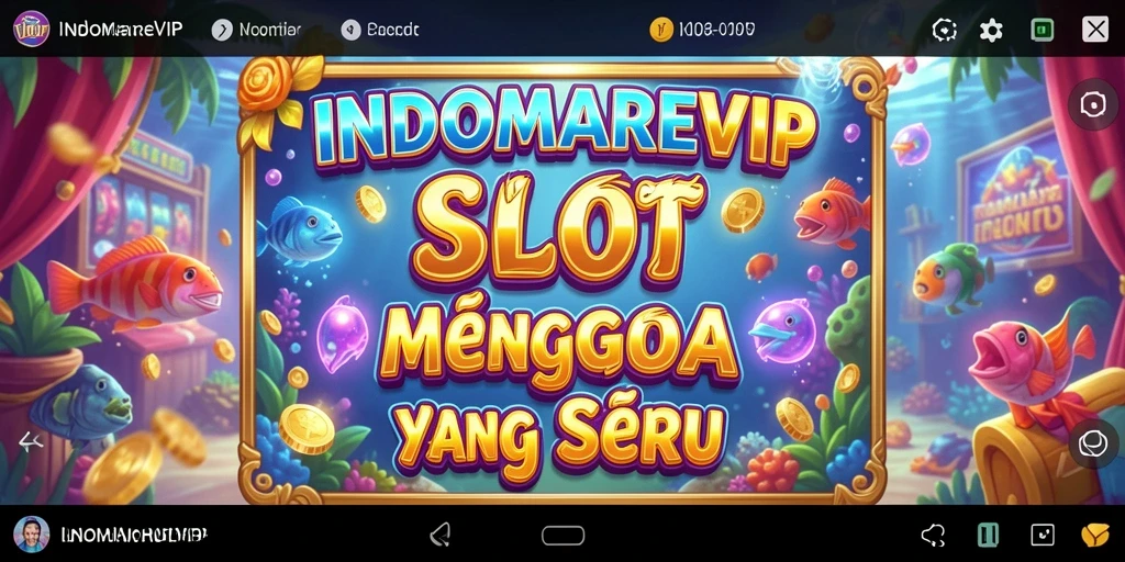 Tampilan menarik dari gameplay INDOMAREVIP yang seru.