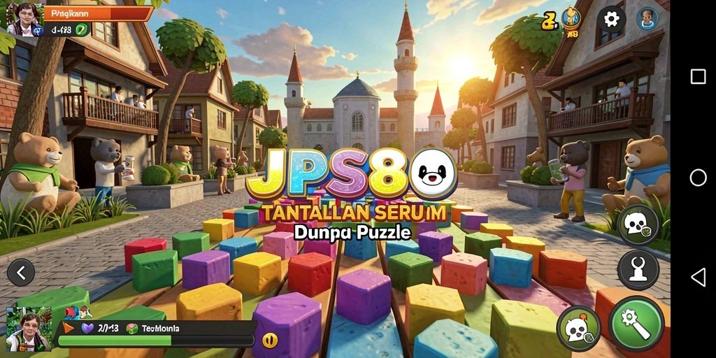 Tampilan gameplay seru dari JPS88 dengan berbagai tantangan puzzle.