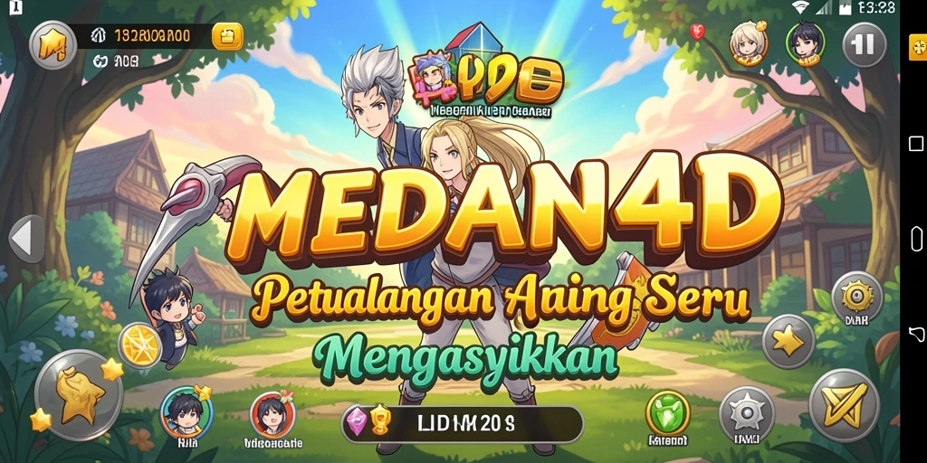 Tampilan menarik gameplay MEDAN4D yang penuh aksi.