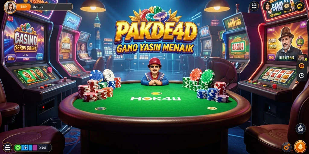 Tampilan gameplay PAKDE4D yang mengasyikkan dan penuh warna.