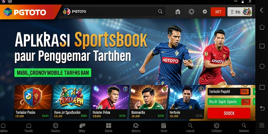 Screenshot PGTOTO menampilkan antarmuka taruhan yang menarik dan interaktif.