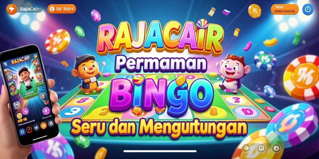 Tampilan gameplay Bingo RAJACAIR yang seru dan penuh warna.